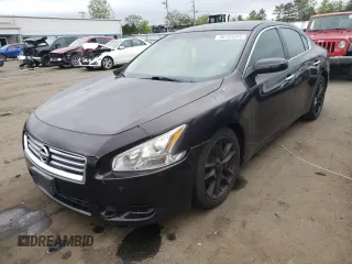 2013 Nissan Maxima S with VIN 1N4AA5AP4DC838522, listed as a Copart auction lot 56755345 with 131,472 mi miles and Clean title. Bid and sale history available at DreamBid. Image 1.
