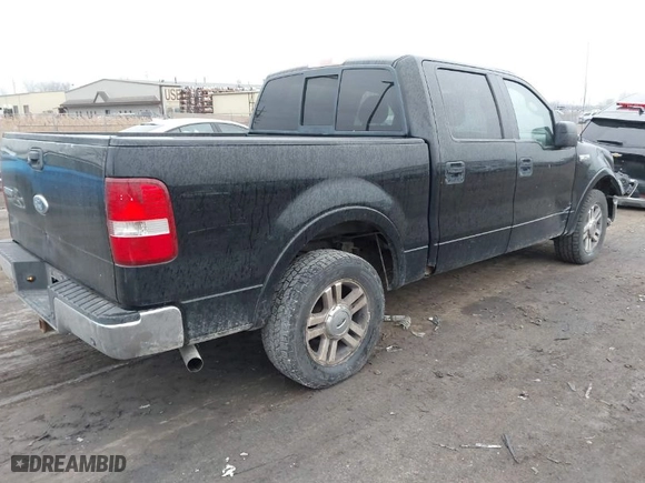 2008 Ford F-150 XLT with VIN 1FTPW12538FA40559, listed as a IAAI auction lot 41200440 with 243,970 mi miles. Bid and sale history available at carsss.com. Image 4.