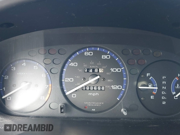 1999 Honda Civic LX with VIN JHMEJ6670XS000958, listed as a IAAI auction lot 41620949 with 93,698 mi miles and . Bid and sale history available at DreamBid. Image 7.