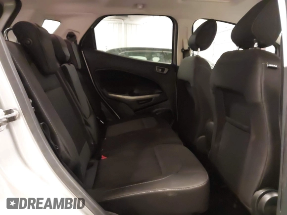 2022 Ford EcoSport SE with VIN MAJ6S3GL9NC460808, listed as a IAAI auction lot 41488568 with 15,477 mi miles and . Bid and sale history available at DreamBid. Image 8.