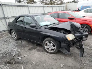 2005 Subaru Impreza Sedan (Natl) RS with VIN JF1GD67535H520036, listed as a Copart auction lot 49700825 with 0 mi miles and Salvage Title. Bid and sale history available at carsss.com. Image 4.