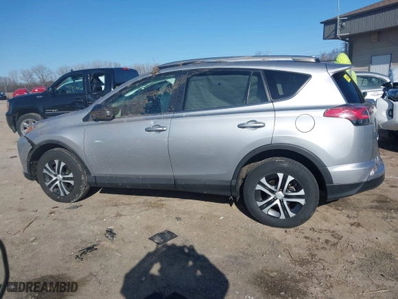 2017 Toyota RAV4 LE with VIN 2T3BFREV4HW631888, listed as a IAAI auction lot 41984721 with 41,215 mi miles. Bid and sale history available at carsss.com. Image 15.