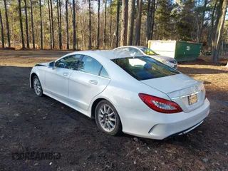 2016 Mercedes-Benz CLS with VIN WDDLJ6HB8GA168269, listed as a IAAI auction lot 41124159 with 99,492 mi miles. Bid and sale history available at carsss.com. Image 3.