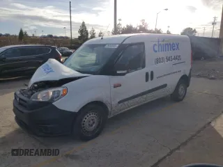 2016 Ram ProMaster City Cargo Tradesman with VIN ZFBERFAT2G6C74160, listed as a Copart auction lot 76048003 with 102,522 mi miles and Salvage Title. Bid and sale history available at DreamBid. Image 1.