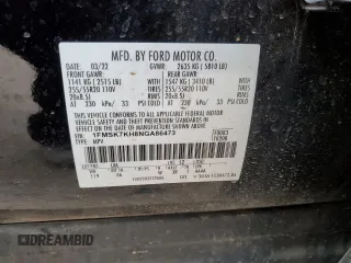 2022 Ford Explorer ST-Line with VIN 1FMSK7KH8NGA86473, listed as a Copart auction lot 86419654 with 61,412 mi miles and Salvage Title. Bid and sale history available at carsss.com. Image 14.