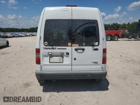 2013 Ford Transit Connect XL with VIN NM0LS7CN6DT142037, listed as a Copart auction lot 54414985 with 134,168 mi miles and Salvage title. Bid and sale history available at DreamBid. Image 6.