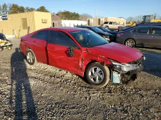 2021 Hyundai Elantra SE with VIN 5NPLL4AG3MH040122, listed as a Copart auction lot 43076475 with 82,814 mi miles and Salvage Title. Bid and sale history available at carsss.com. Image 4.