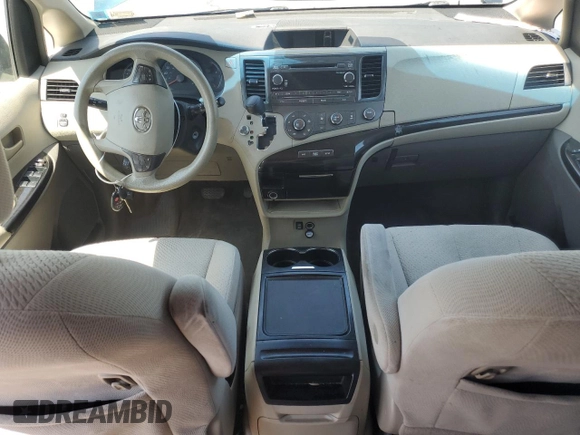 2012 Toyota Sienna LE AAS с VIN 5TDKK3DC8CS223994, выставлен на аукционе Copart как лот 58837905 с пробегом 190 814 миль миль и Списание • Salvage title. История ставок и продаж доступна на DreamBid. Изображение 8.