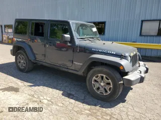 2017 Jeep Wrangler Unlimited Rubicon z VIN 1C4BJWFG6HL724069, wystawiony jako Copart lot #55773055 z przebiegiem 64 515 mil mil oraz Szkoda całkowita • Salvage title. Historia ofert i sprzedaży dostępna na DreamBid. Obrazek 4.