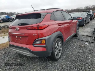 2018 Hyundai Kona Limited with VIN KM8K33A55JU078663, listed as a Copart auction lot 38127423 with 30,648 mi miles. Bid and sale history available at carsss.com. Image 3.
