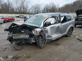 2018 Dodge Journey SE with VIN 3C4PDCAB7JT348015, listed as a Copart auction lot 83426394 with NaN miles and Salvage Title. Bid and sale history available at carsss.com. Image 1.