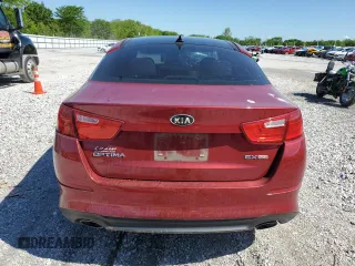 2015 Kia Optima EX with VIN 5XXGN4A76FG498957, listed as a Copart auction lot 55663605 with 137,998 mi miles and Clean title. Bid and sale history available at DreamBid. Image 6.