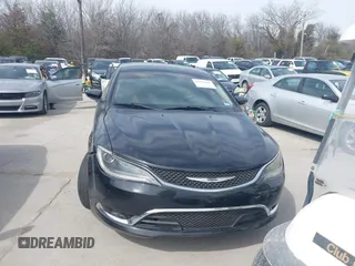 2015 Chrysler 200 C with VIN 1C3CCCCG5FN517356, listed as a IAAI auction lot 41789841 with 88,023 mi miles. Bid and sale history available at carsss.com. Image 6.