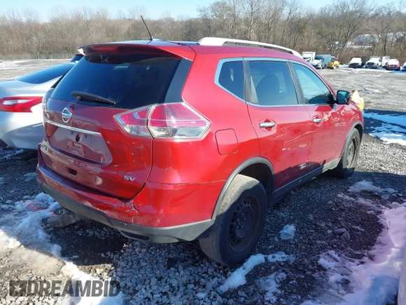 2016 Nissan Rogue S with VIN 5N1AT2MN2GC921430, listed as a IAAI auction lot 41204842 with 109,635 mi miles and . Bid and sale history available at DreamBid. Image 4.