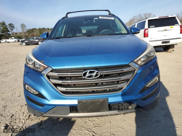 2016 Hyundai Tucson Limited with VIN KM8J33A28GU069207, listed as a Copart auction lot 48069845 with 94,538 mi miles and Salvage Title. Bid and sale history available at carsss.com. Image 5.