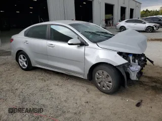 2020 Kia Rio S with VIN 3KPA24ADXLE288533, listed as a Copart auction lot 50101555 with 39,813 mi miles and Non Repairable. Bid and sale history available at carsss.com. Image 4.