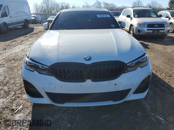 2020 BMW 3 Series 330i xDrive with VIN 3MW5R7J00L8B06930, listed as a Copart auction lot 45396185 with 86,334 mi miles and Salvage Title. Bid and sale history available at carsss.com. Image 5.