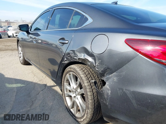 2015 Mazda 6 i Grand Touring with VIN JM1GJ1W55F1220578, listed as a IAAI auction lot 42076034 with 77,904 mi miles and . Bid and sale history available at carsss.com. Image 6.