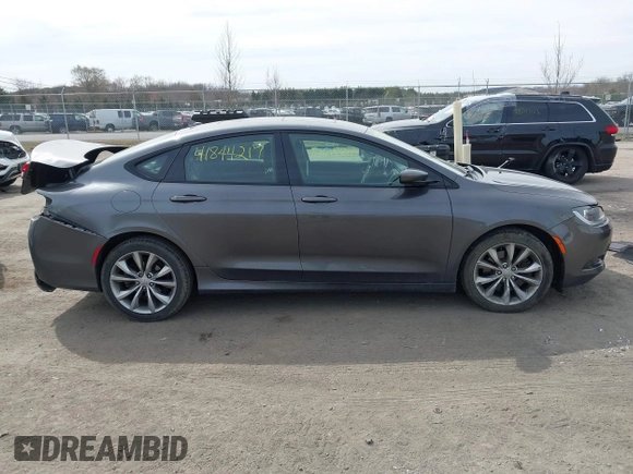 2016 Chrysler 200 S with VIN 1C3CCCBG7GN122548, listed as a IAAI auction lot 41844217 with 127,546 mi miles. Bid and sale history available at carsss.com. Image 13.