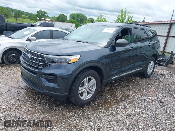2022 Ford Explorer XLT z VIN 1FMSK8DH3NGA69714, wystawiony jako IAAI lot #42164169 z przebiegiem 53 081 mil mil oraz . Historia ofert i sprzedaży dostępna na DreamBid. Obrazek 18.