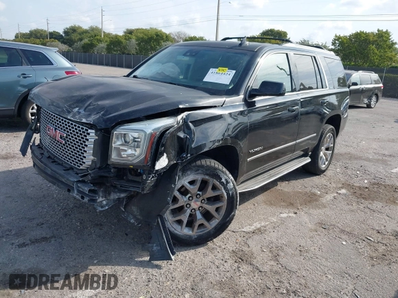 2015 GMC Yukon SLT with VIN 1GKS1BKC1FR539194, listed as a IAAI auction lot 41864424 with 1 mi miles. Bid and sale history available at carsss.com. Image 17.