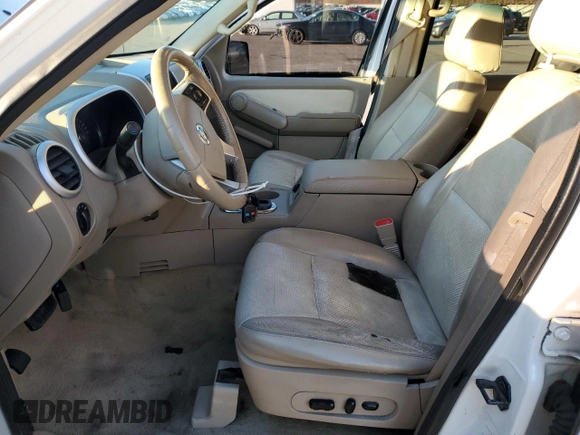 2007 Mercury Mountaineer Premier with VIN 4M2EU48E97UJ21074, listed as a Copart auction lot 87696815 with 186,570 mi miles and Salvage Title. Bid and sale history available at carsss.com. Image 7.