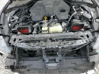 2022 Infiniti Q60 Luxe with VIN JN1EV7KK9NM600484, listed as a Copart auction lot 47219575 with 28,091 mi miles and Salvage Title. Bid and sale history available at carsss.com. Image 11.