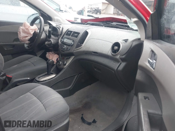 2012 Chevrolet Sonic LT with VIN 1G1JC5SH4C4160545, listed as a IAAI auction lot 42355602 with 181,390 mi miles and . Bid and sale history available at DreamBid. Image 5.