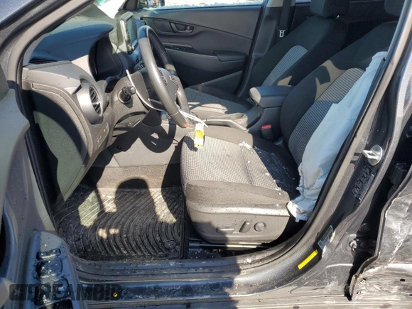 2020 Hyundai Kona SEL Plus with VIN KM8K62AA8LU525634, listed as a Copart auction lot 45044595 with 54,553 mi miles and Salvage Title. Bid and sale history available at carsss.com. Image 7.