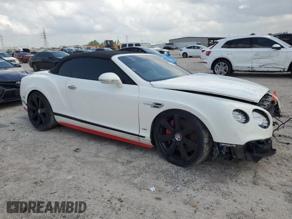 2017 Bentley Continental GT with VIN SCBGH3ZA0HC063181, listed as a Copart auction lot 51478485 with 23,157 mi miles and Salvage Title. Bid and sale history available at DreamBid. Image 4.