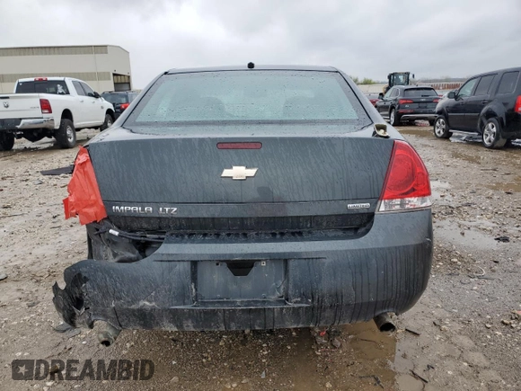 2014 Chevrolet Impala LTZ with VIN 2G1WC5E32E1110490, listed as a Copart auction lot 51873165 with 162,790 mi miles and Salvage Title. Bid and sale history available at DreamBid. Image 6.