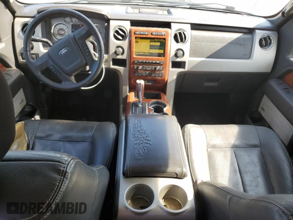 2010 Ford F-150 XL with VIN 1FTFW1EV5AFA57747, listed as a Copart auction lot 58840115 with 178,898 mi miles and Salvage title. Bid and sale history available at DreamBid. Image 8.
