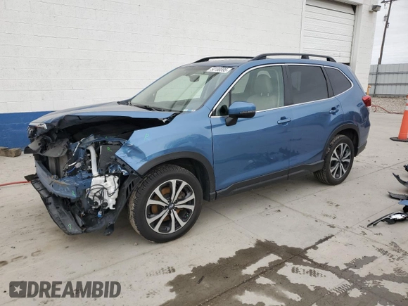 2020 Subaru Forester Limited with VIN JF2SKASC6LH405304, listed as a Copart auction lot 50188595 with 45,101 mi miles and Salvage Title. Bid and sale history available at carsss.com. Image 1.