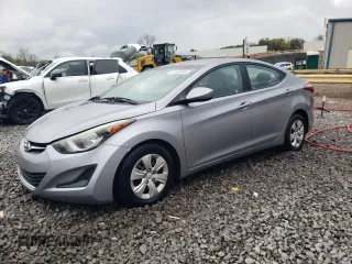 2016 Hyundai Elantra SE with VIN 5NPDH4AE7GH722283, listed as a Copart auction lot 51063485 with 128,892 mi miles and Salvage Title. Bid and sale history available at carsss.com. Image 1.