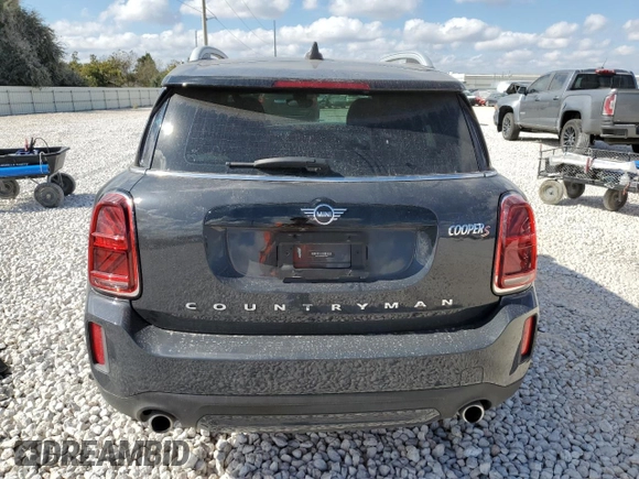 2021 MINI Countryman Cooper S with VIN WMZ53BR02M3M67582, listed as a Copart auction lot 76786484 with 44,736 mi miles and Salvage Title. Bid and sale history available at carsss.com. Image 6.