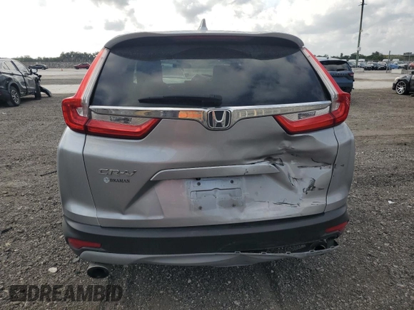 2017 Honda CR-V EX with VIN 7FARW1H58HE011809, listed as a Copart auction lot 48028085 with 63,510 mi miles and Salvage Title. Bid and sale history available at carsss.com. Image 6.