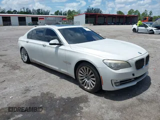 2013 BMW 7 Series 750Li with VIN WBAYE8C59DD131739, listed as a IAAI auction lot 42857516 with Not provided miles and . Bid and sale history available at DreamBid. Image 1.
