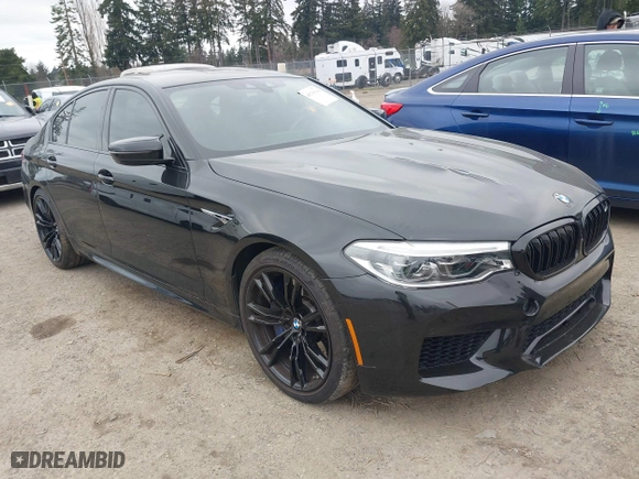 2020 BMW M5 Competition with VIN WBSJF0C08LCD72764, listed as a IAAI auction lot 41739116 with 36,013 mi miles. Bid and sale history available at carsss.com. Image 1.