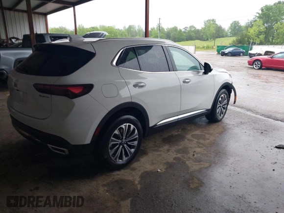 2024 Buick Envision Preferred with VIN LRBFZME45RD063277, listed as a IAAI auction lot 42120505 with 21,752 mi miles and . Bid and sale history available at DreamBid. Image 4.