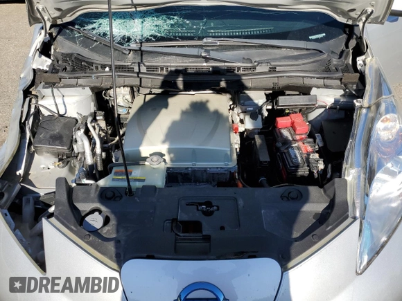 2016 Nissan LEAF S with VIN 1N4BZ0CP5GC300302, listed as a Copart auction lot 73724763 with 60,926 mi miles. Bid and sale history available at carsss.com. Image 12.