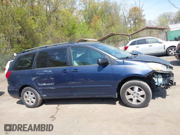2006 Toyota Sienna CE with VIN 5TDZA23C56S540813, listed as a IAAI auction lot 42064424 with 190,936 mi miles and . Bid and sale history available at DreamBid. Image 13.