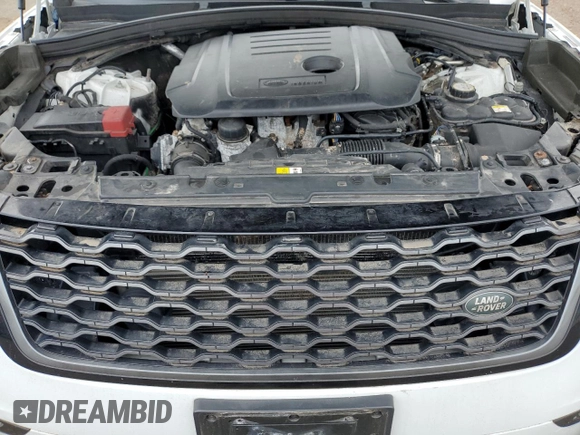 2018 Land Rover Range Rover Velar R-Dynamic SE z VIN SALYL2RN7JA714670, wystawiony jako Copart lot #69160794 z przebiegiem 51 608 mil mil oraz Szkoda całkowita • Salvage title. Historia ofert i sprzedaży dostępna na DreamBid. Obrazek 12.