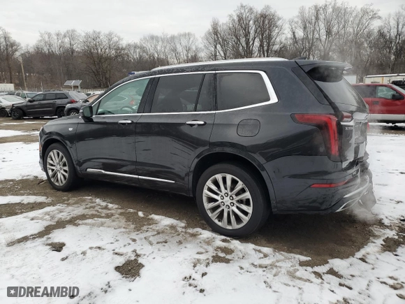 2020 Cadillac XT6 AWD Premium Luxury with VIN 1GYKPDRS7LZ124714, listed as a Copart auction lot 41449365 with 48,918 mi miles and Salvage Title. Bid and sale history available at carsss.com. Image 2.