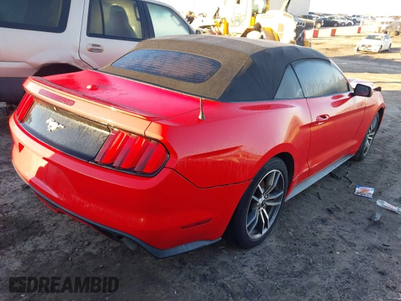 2017 Ford Mustang EcoBoost Premium with VIN 1FATP8UH3H5327164, listed as a IAAI auction lot 40997246 with 119,442 mi miles. Bid and sale history available at carsss.com. Image 4.