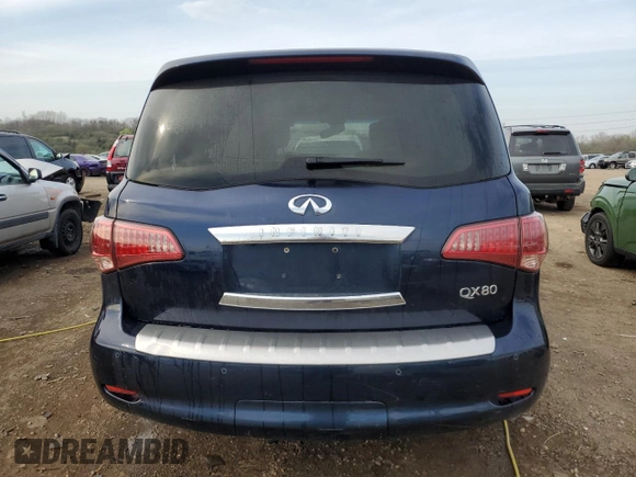 2015 Infiniti QX80 z VIN JN8AZ2NE3F9086651, wystawiony jako Copart lot #54015875 z przebiegiem 137 015 mil mil oraz Szkoda całkowita • Salvage title. Historia ofert i sprzedaży dostępna na DreamBid. Obrazek 6.