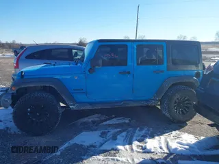 2018 Jeep Wrangler JK Unlimited Sport with VIN 1C4BJWDG6JL824178, listed as a IAAI auction lot 41420336 with 77,816 mi miles. Bid and sale history available at carsss.com. Image 14.