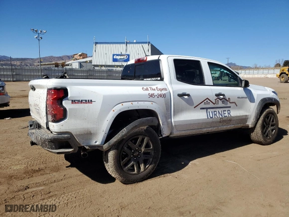 2024 Chevrolet Colorado 4WD Trail Boss with VIN 1GCPTEEK8R1288404, listed as a Copart auction lot 47436335 with 0 mi miles and Salvage Title. Bid and sale history available at carsss.com. Image 3.