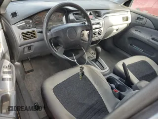 2005 Mitsubishi Lancer ES with VIN JA3AJ26E55U005743, listed as a Copart auction lot 82231684 with 204,438 mi miles and Salvage Title. Bid and sale history available at carsss.com. Image 8.