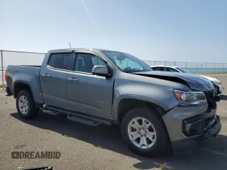 2021 Chevrolet Colorado 2WD LT with VIN 1GCGSCEA6M1120123, listed as a Copart auction lot 42838645 with 69,921 mi miles and Salvage Title. Bid and sale history available at carsss.com. Image 4.