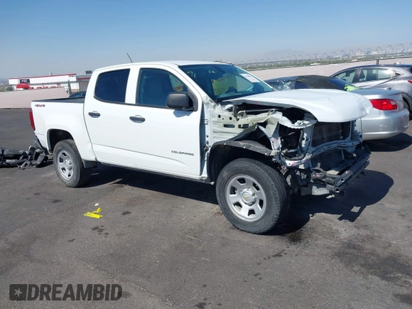 2022 Chevrolet Colorado 4WD Work Truck with VIN 1GCGTBEN7N1299512, listed as a IAAI auction lot 42720023 with 41,851 mi miles and . Bid and sale history available at DreamBid. Image 19.
